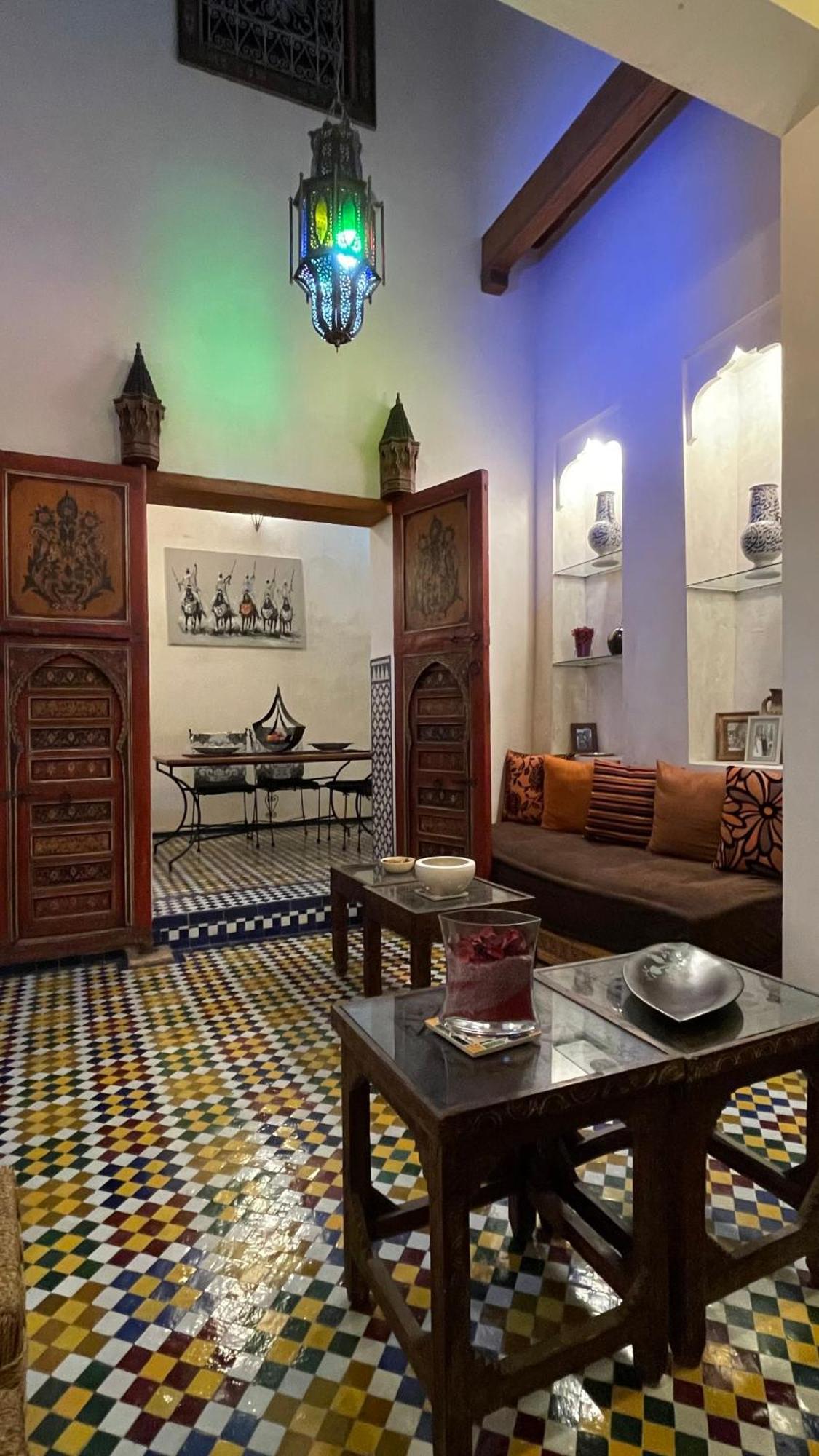 Villa Dar Seffah Au Coeur De La Medina Fès Exterior foto
